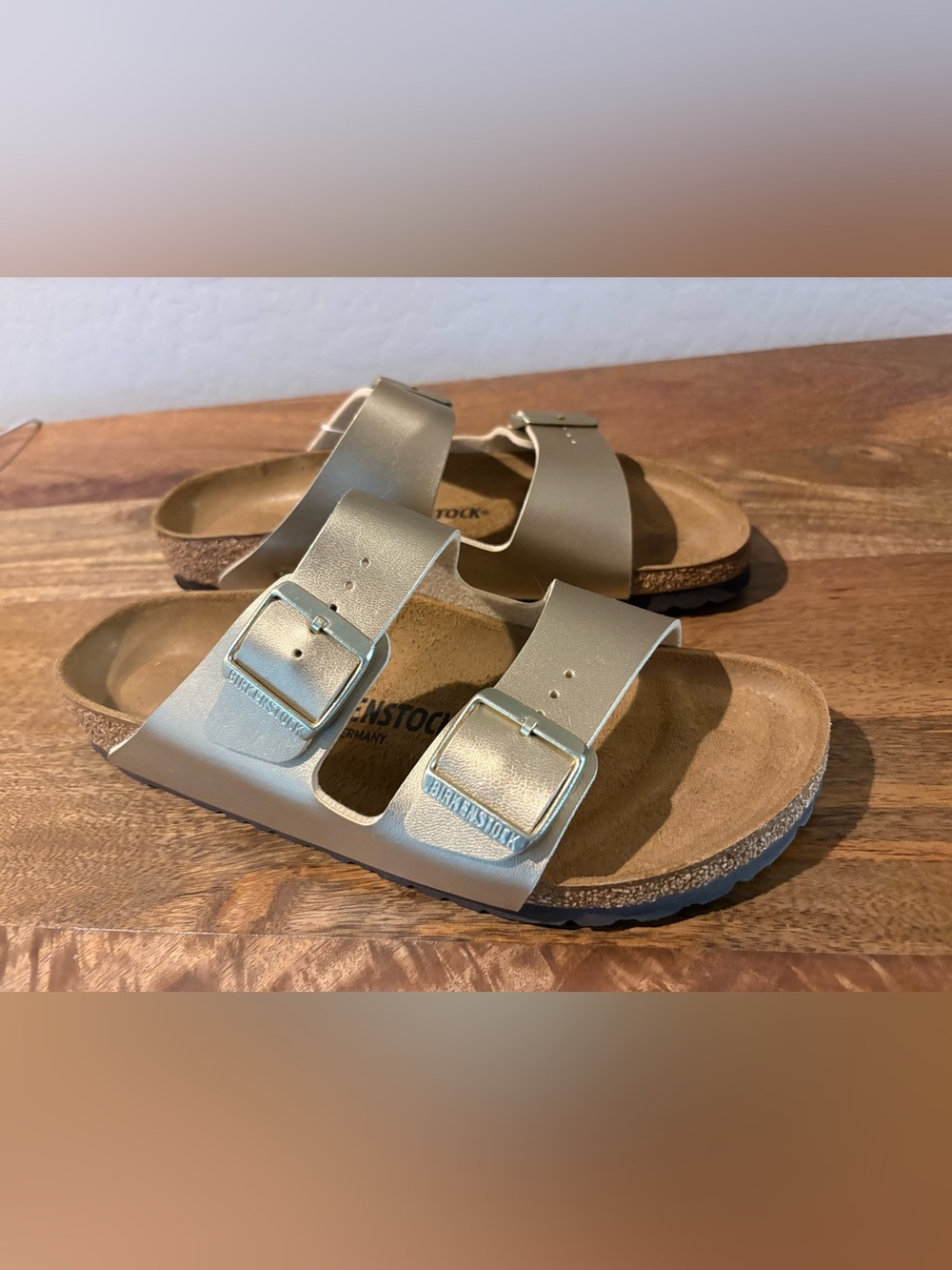 Birkenstock Arizona Sandal — Gold